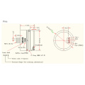 Constant Current Diffused Silicon Oil filled Piezoresistive Pressure Sensor